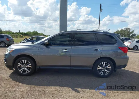 2017 Nissan Pathfinder Sv from USA, damaged, VIN 5N1DR2MM5HC900768